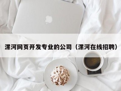 漯河网页开发专业的公司（漯河在线招聘）