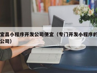 宜昌小程序开发公司便宜（专门开发小程序的公司）