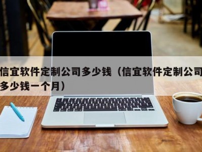 信宜软件定制公司多少钱（信宜软件定制公司多少钱一个月）