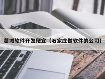 藁城软件开发便宜（石家庄做软件的公司）