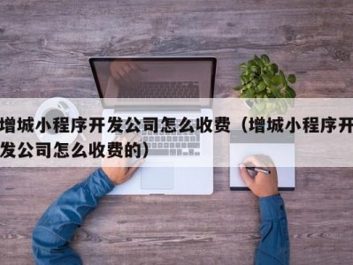 增城小程序开发公司怎么收费（增城小程序开发公司怎么收费的）