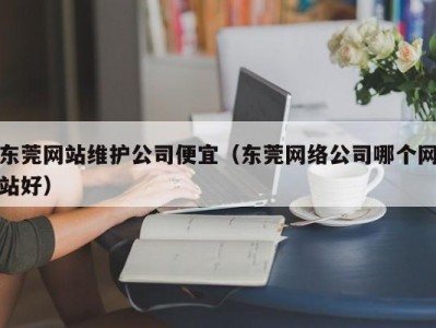 东莞网站维护公司便宜（东莞网络公司哪个网站好）