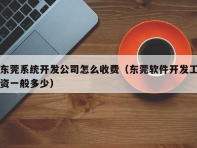 东莞系统开发公司怎么收费（东莞软件开发工资一般多少）