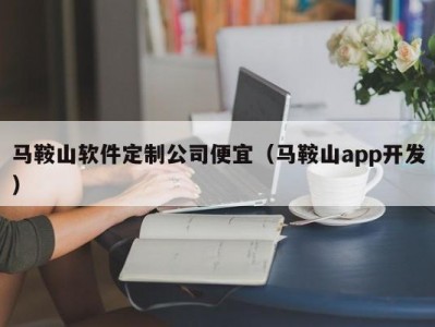 马鞍山软件定制公司便宜（马鞍山app开发）