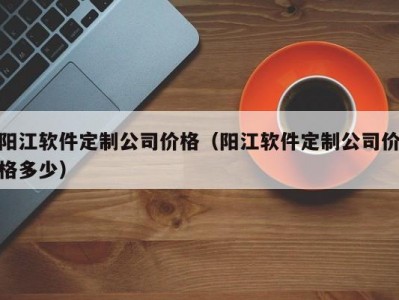 阳江软件定制公司价格（阳江软件定制公司价格多少）