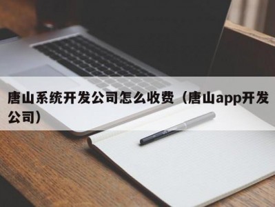 唐山系统开发公司怎么收费（唐山app开发公司）