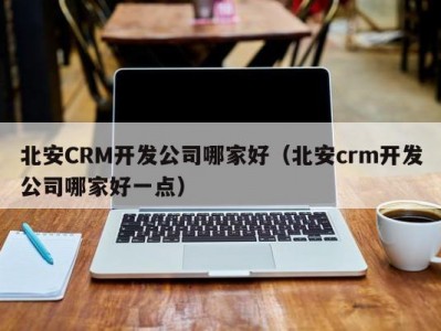 北安crm开发公司哪家好（北安crm开发公司哪家好一点）